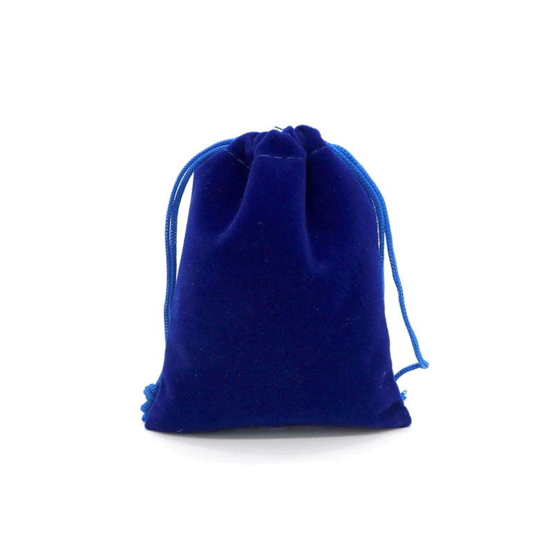 10Pcs/Lot Small Velvet Bags 5x7 7x9 9x12cm Charms Earrings Jewelry Packaging Bags Wedding Drawstring Velvet Pouches Gift Bag