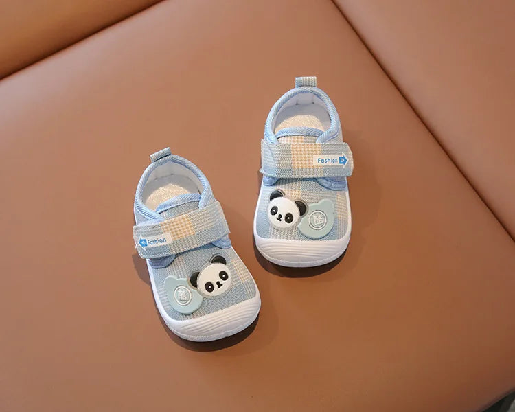Baby Casual Shoes Breathable Canvas Shoes Infant Baby Girls Boys Soft Bottom Anti Slip First Walkers Toddler Sneakers Prewalker