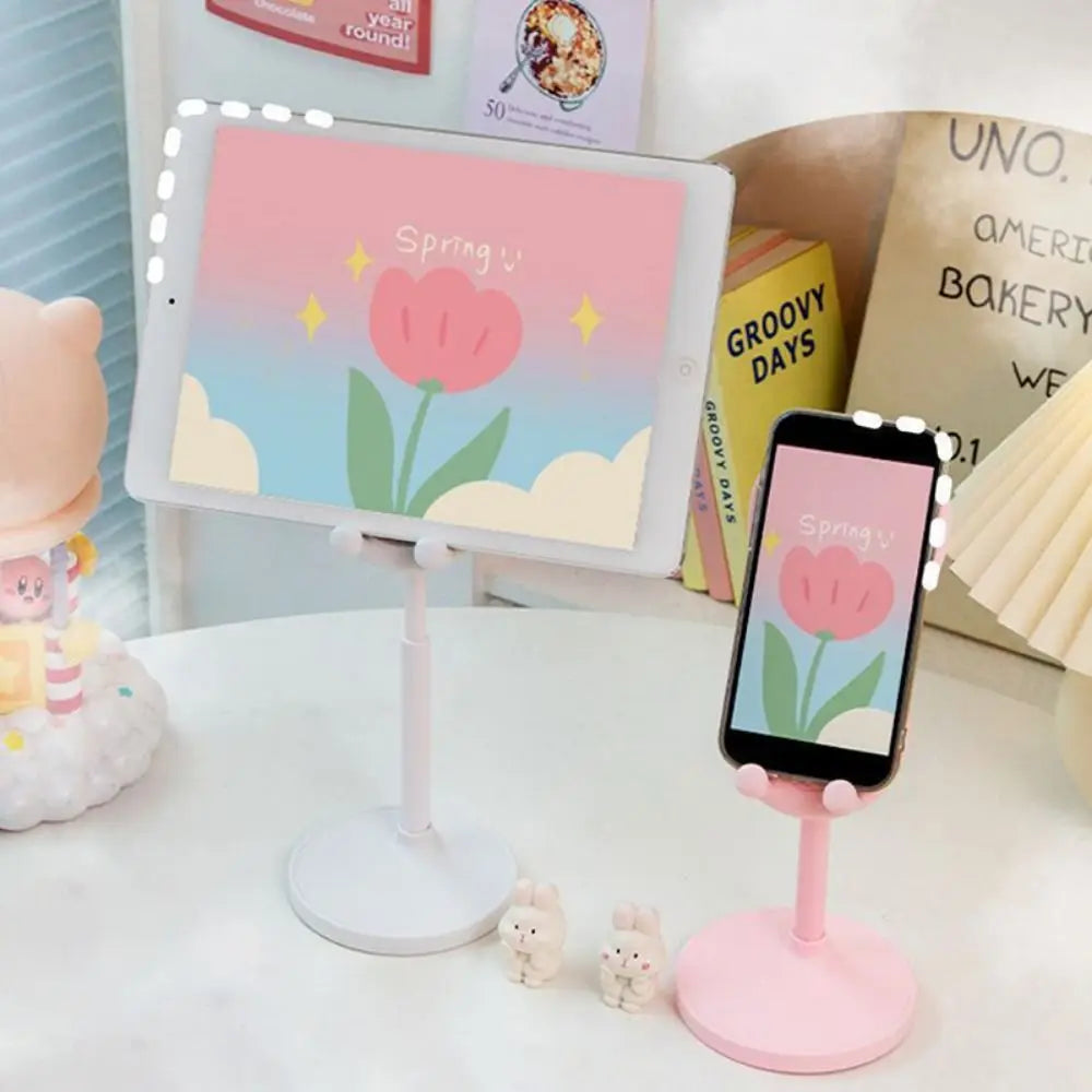 Rabbit Shape Mobile Phone Holder Stand Desktop Metal Desktop Lazy Selfie Live Support Shelf For Phone Pad Tablet Laptop Stand