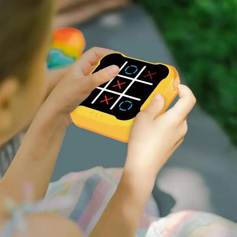 Electronic Tic-Tac-Toe Game Children's Electronic Toys Chess Set Board Games Chess Board Game For Family For Indoor Party