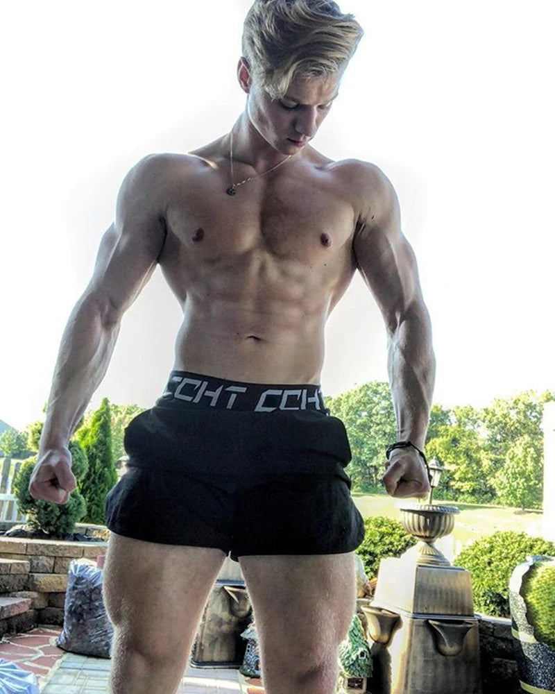 Lightweight Men's Shorts Elasticated Tights Shorts Workout Jogger Casual Slim Beach Shorts Men Shorts