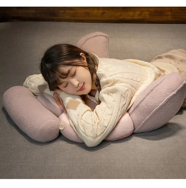 Bedside cushion pillow, office waist cushion, pillow, sleeping, reading, playing with mobile phone tools