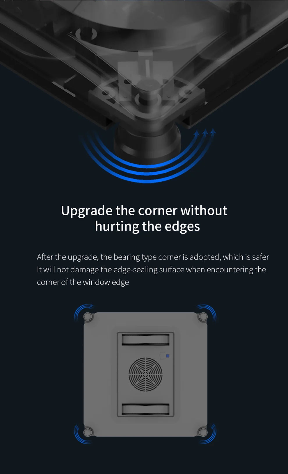 Purerobo W-S9S Window Cleaning Robot Smart APP& Remote Control Automatic Water Spray Clean Glass Electric Vacuum Cleaner Robot