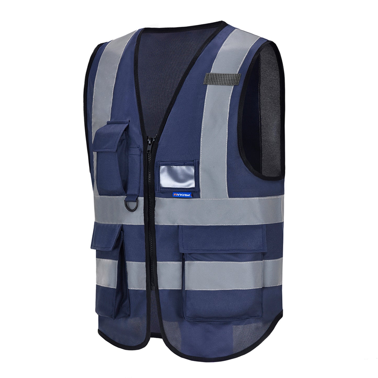 AYKRM 21 Colour (XS-8XL) Hi Vis Viz High Visibility Reflective Zip Pocket Security Waistcoats Jacket Workwear Vests