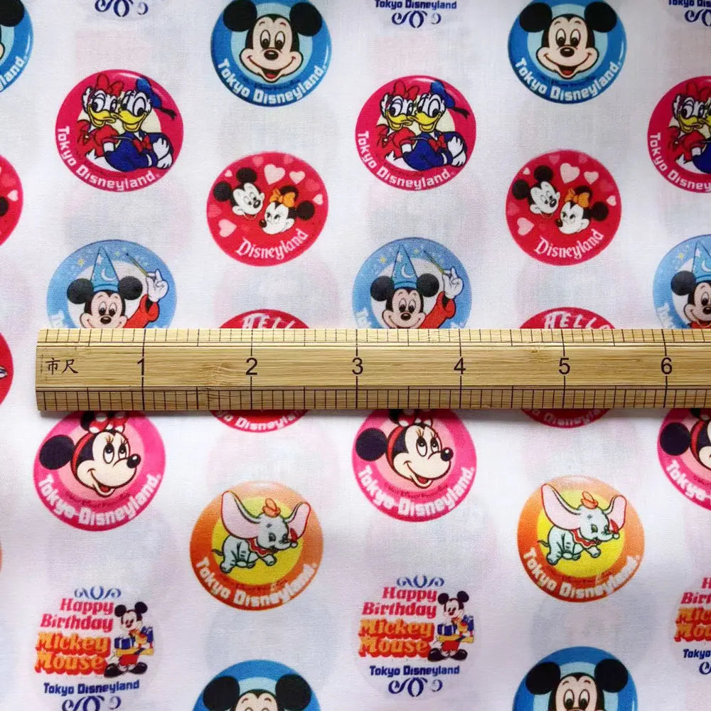 disney fabric 140x50CM Cartoon cotton fabric Patchwork Tissue Kid Home Textile Sewing Doll Dress Curtain Polyester cotton Fabric