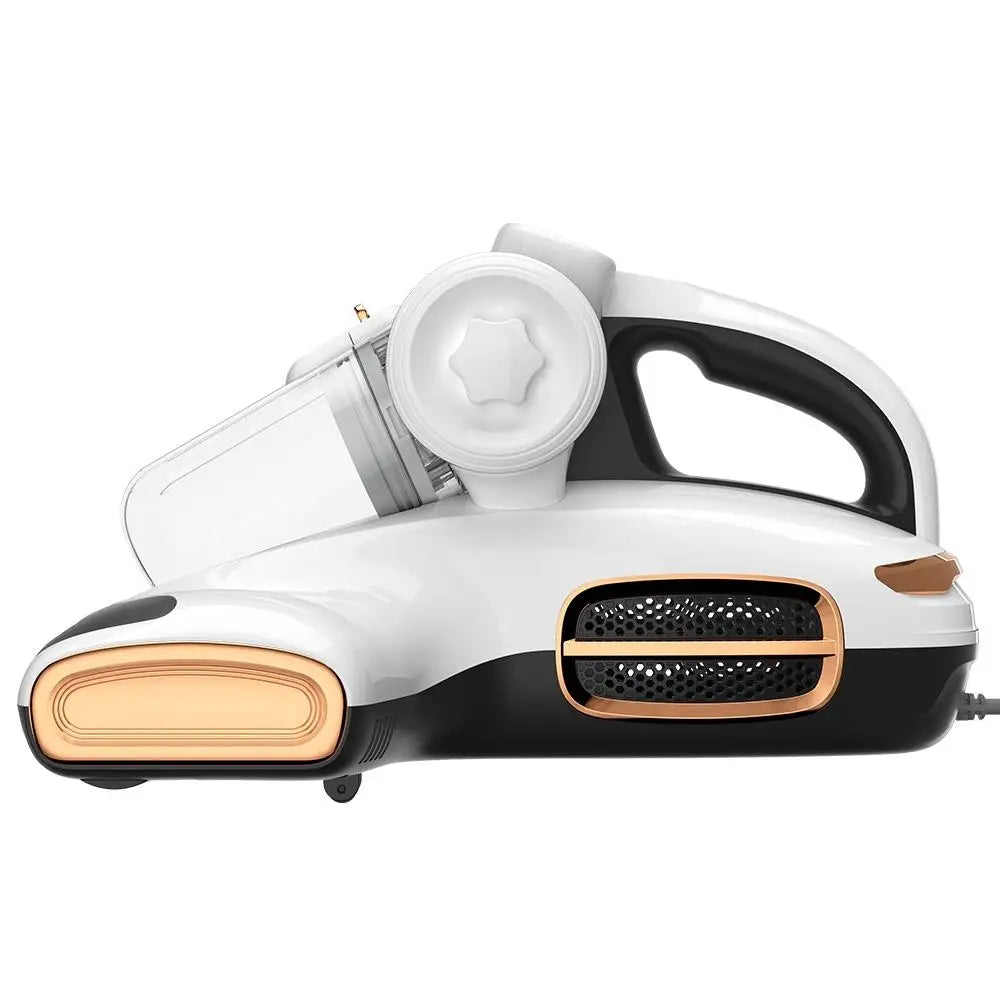 JIGOO T600 Dual-Cup Smart Mite Cleaner with Aroma-Diffuser System, 700W 15KPa Suction Dust Mite Sensor, UV Light Ultrasonic Tech