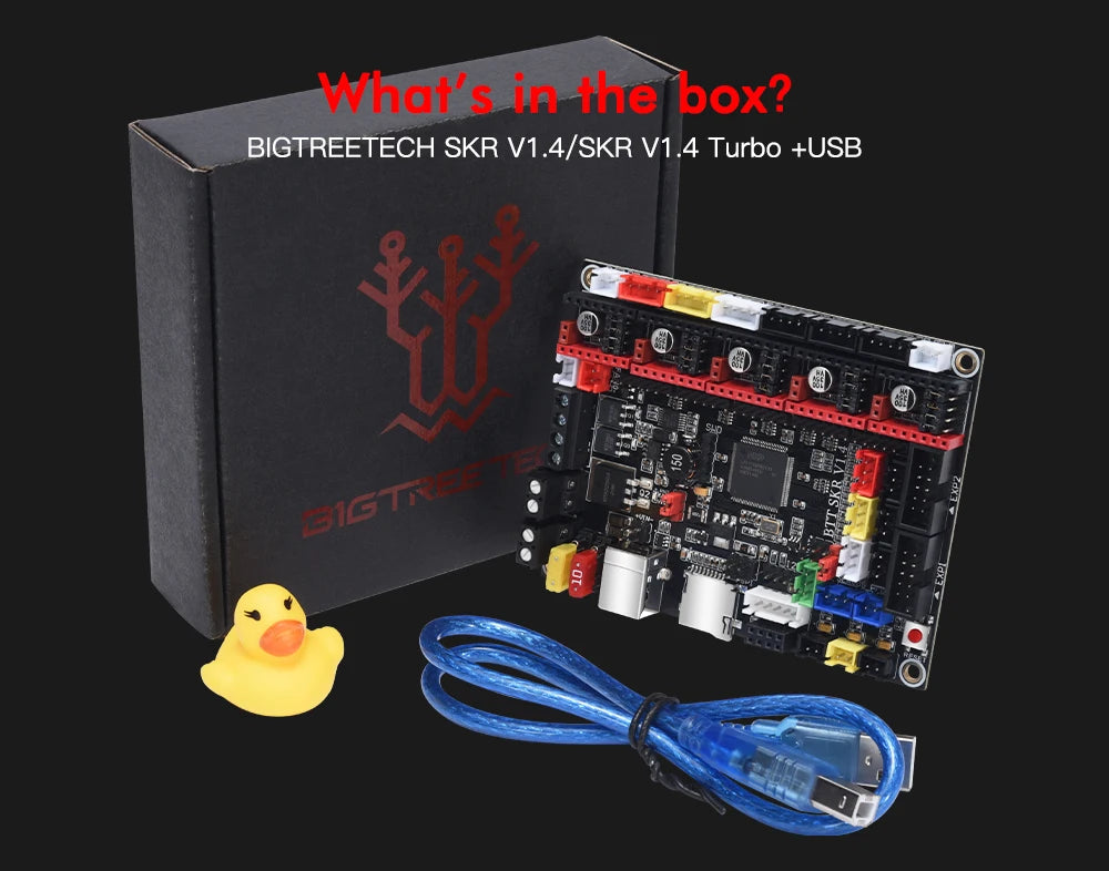 BIGTREETECH SKR V1.4 Turbo 32 Bit Motherboard PITFT50 Touch Screen TMC2209 TMC2208UART Driver For Voron V2.4 3D Printer