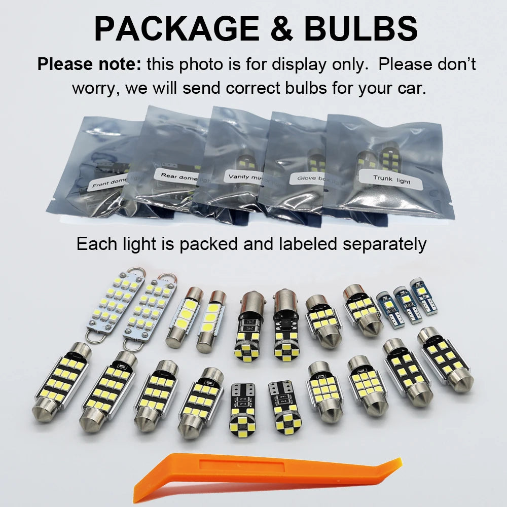ZITWO Car LED Bulb Interior Indoor Light Kit For Mercedes Benz MB B Class W245 W246 B160 B180 B200 B220 B250 Map Dome Trunk Lamp