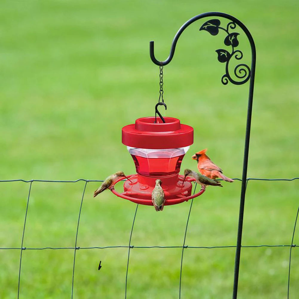 Outdoor Bird Feeder Detachable Hummingbird Feeder With 8 Feeding Ports Water Feeding Device Birdcage Style Bird Feeder drop ship
