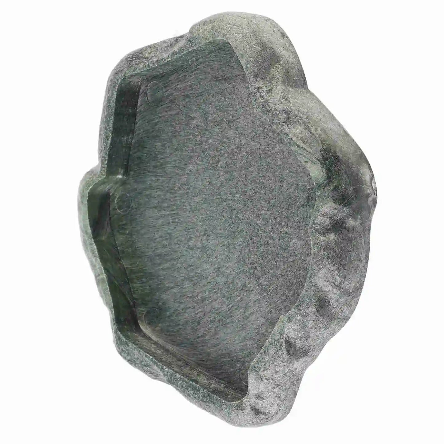 Resin Durable Reptile Rock Food and Water Dish Feeder Bowl for Tortoise Lizard