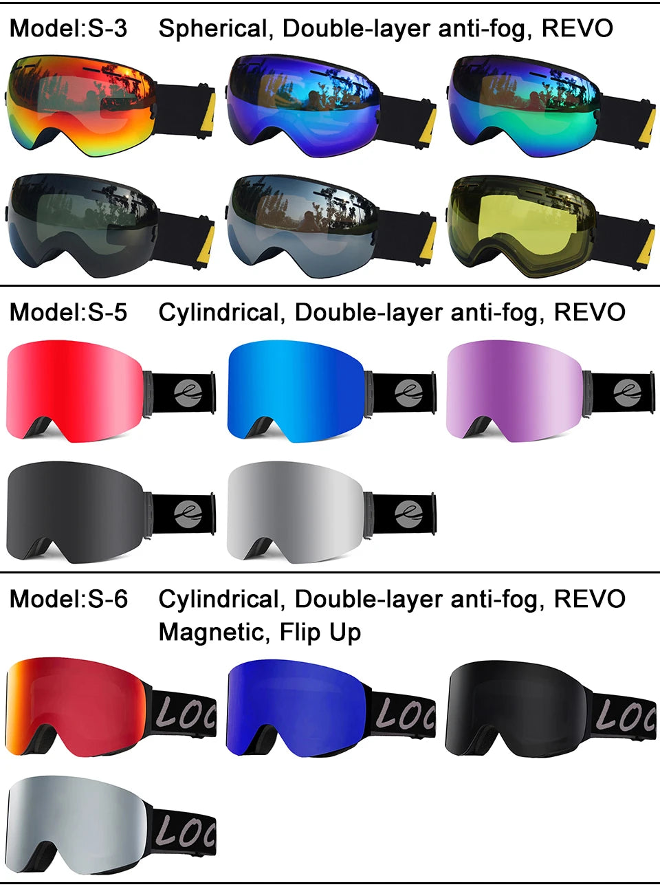 LOCLE Ski Helmet Men Women Integrally-molded Children Kids Skiing Helmet Skateboard Ski Snowboard Motorcycle Snowmobile Helmet