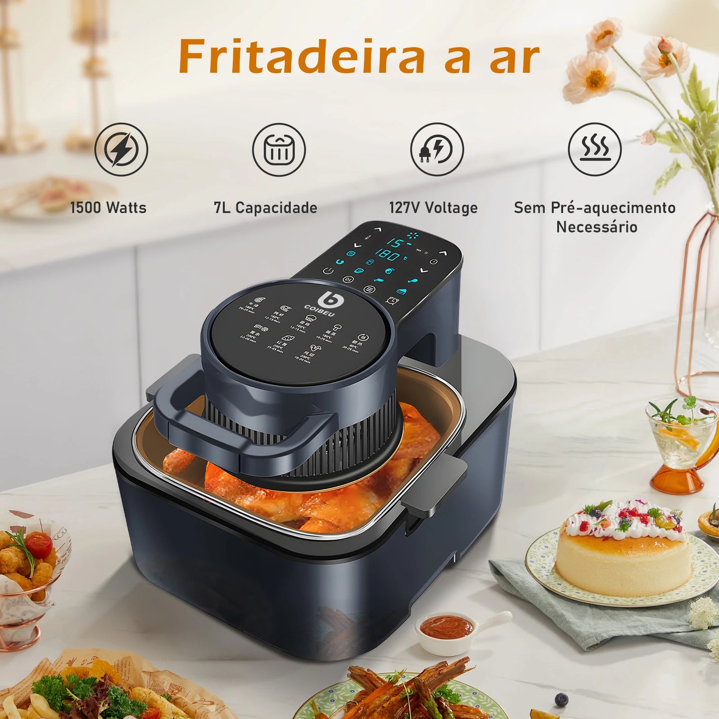 Air Friyer Air Fryer Promotion Brazil Gift Air Fryer Air Fryer Electric Fryer Air Fryer Air Fryer Free Shipping