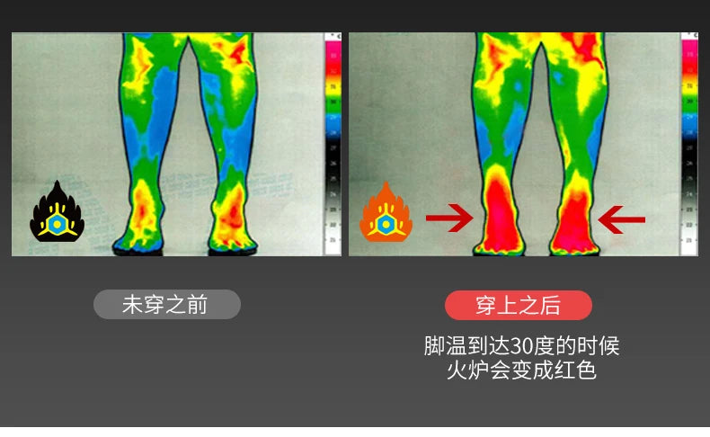 Electric Heated Socks With Battery Case Winter Warm Heating Socks 65℃ Snowmobile Heated Skiing Sock Controllable Buttons outdoor