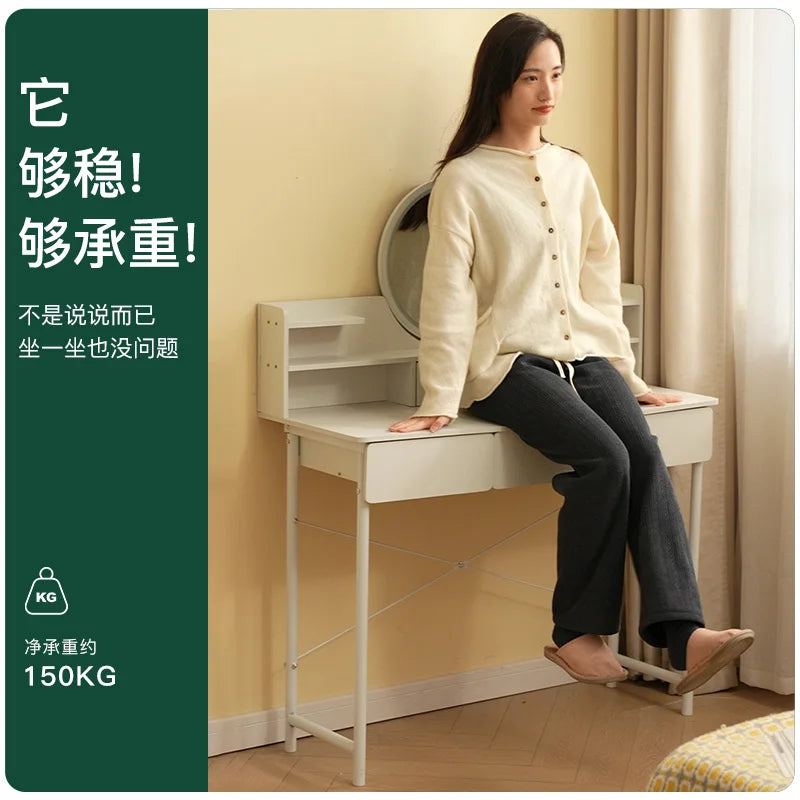 Storage Lacquer Dressing Table Container Items Cabinet Classic Dressing Table Girl Organizers Mdf Penteadeira Dressers Bedroom
