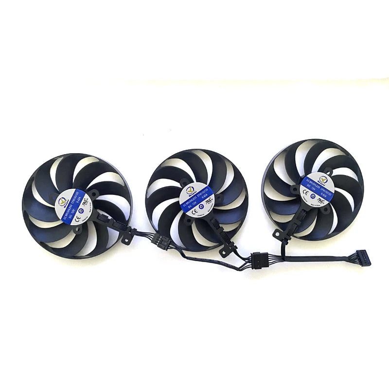 3PCS NEW CF9010U12D 12V 0.45A Fan RTX3080 For ASUS GeForce RTX 3060 Ti 3070 3080 3090 TUF OC GAMING Graphic Card Cooling Fan