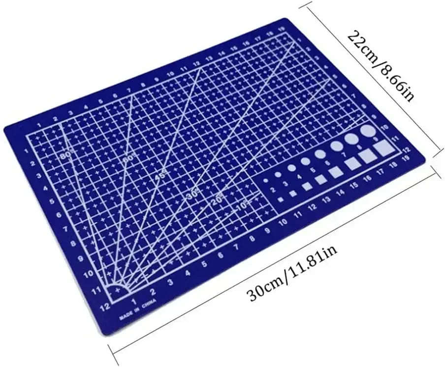 A3 A4 A5 PVC Cutting Mat Workbench Patchwork Sewing Manual DIY Knife Engraving Leather Cutting Board Single Side Underlay