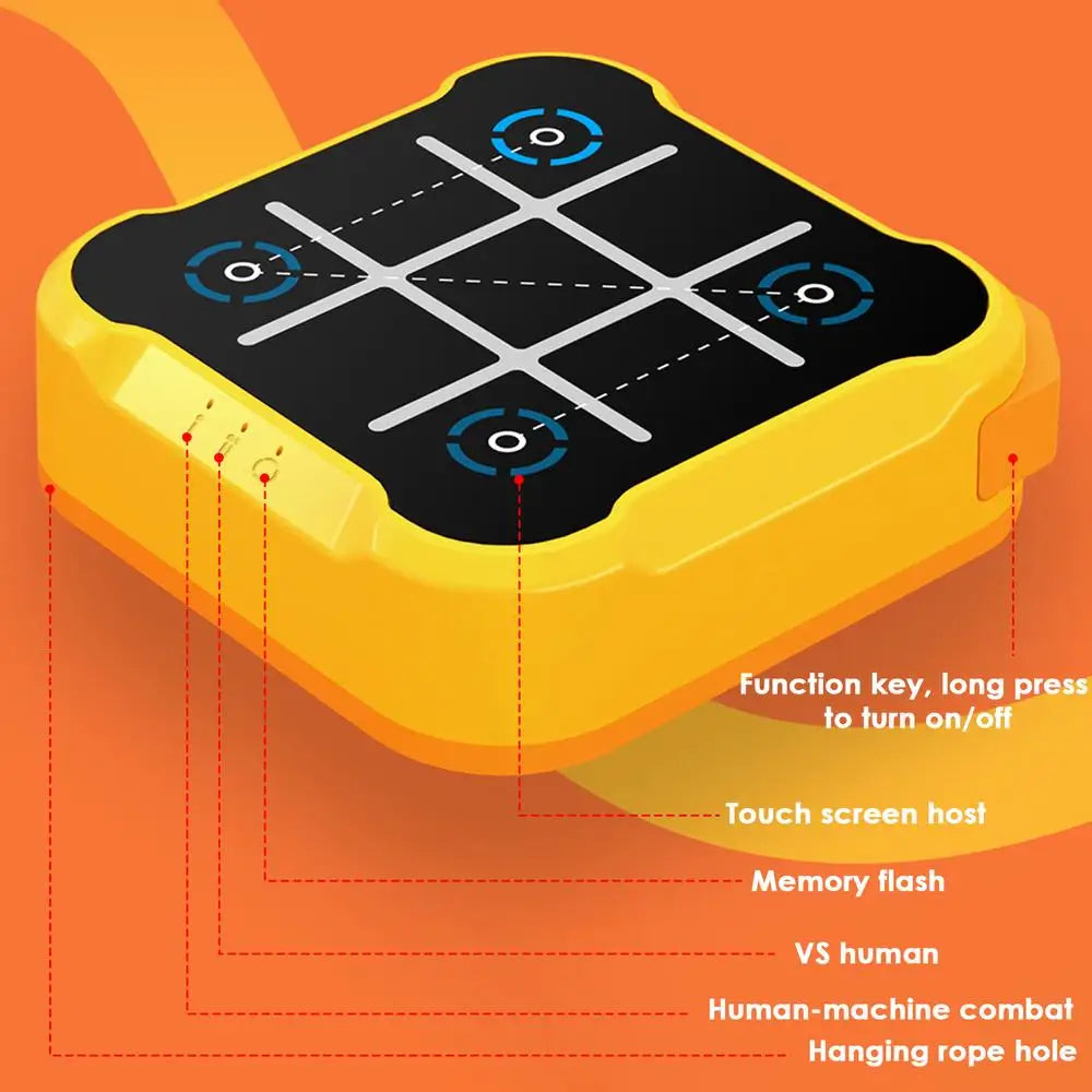 Electronic Tic-Tac-Toe Game Children's Electronic Toys Chess Set Board Games Chess Board Game For Family For Indoor Party