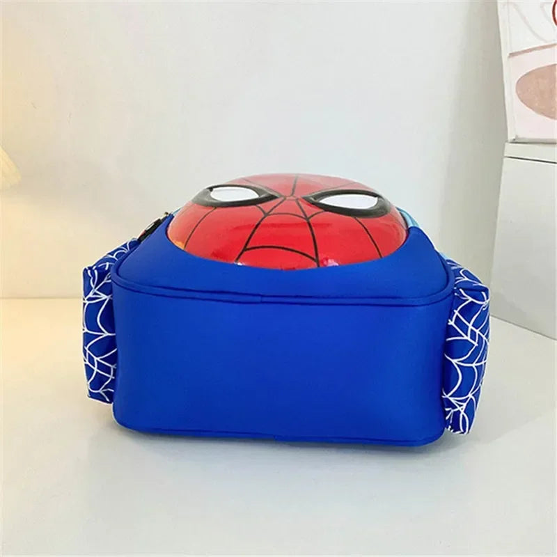 Marvel Cartoon Children's Shoulder Bags Spider Man Student School Bag Cartoon 3d Stereo Kindergarten Backpack Travel Bags Gifts