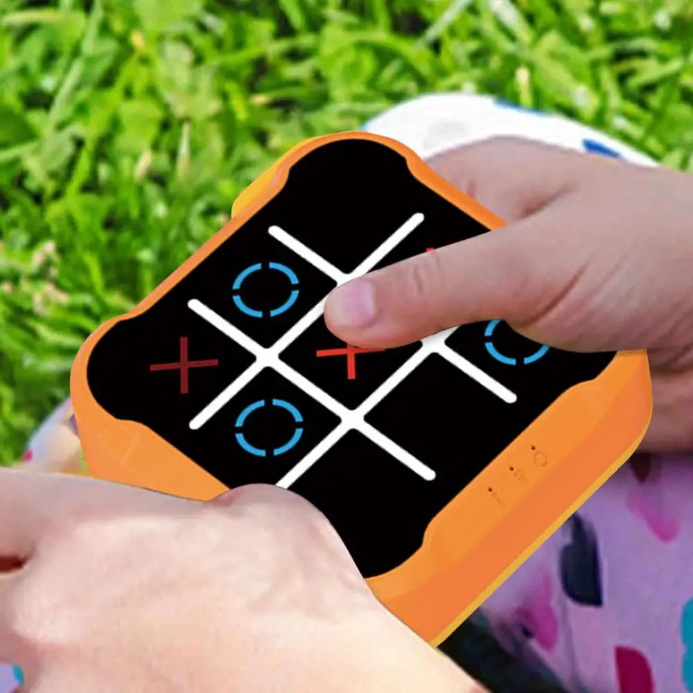 Electronic Tic-Tac-Toe Game Children's Electronic Toys Chess Set Board Games Chess Board Game For Family For Indoor Party