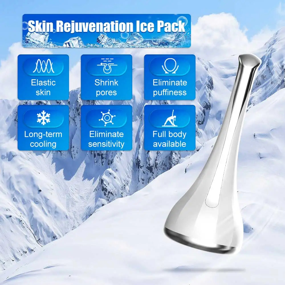 Ice Hammer Face Roller Massager Ice Roller Facial Massager Eye Massage Ice Compressor Ice Shrink Pores Cold Face Cooling Tools