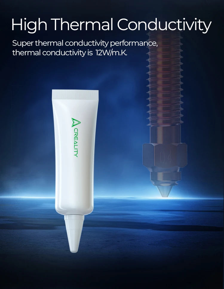 Creality Thermal Grease High Thermal Conductivity Non-conductive Non-corrosive For Ender 3 V3 SE/KE/Ender 3 V3 Plus/K1 Max/K1C