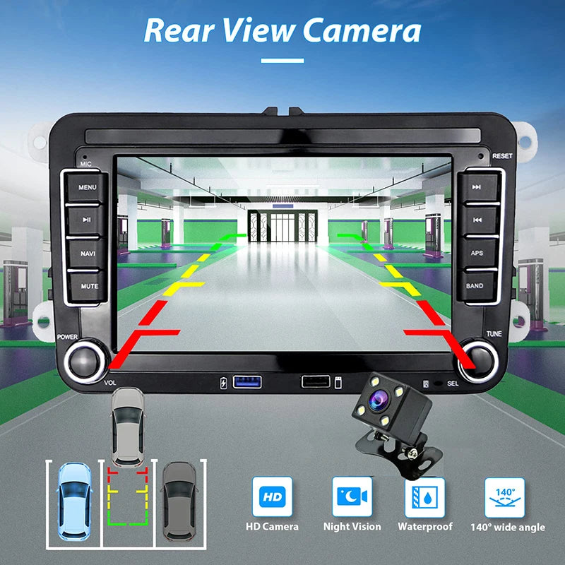 Android 13 Car Radio Carpaly For VW Volkswagen Golf 5 6 Touran Passat B6 Jetta MK5 Autoradio Multimedia Player Smart car systems