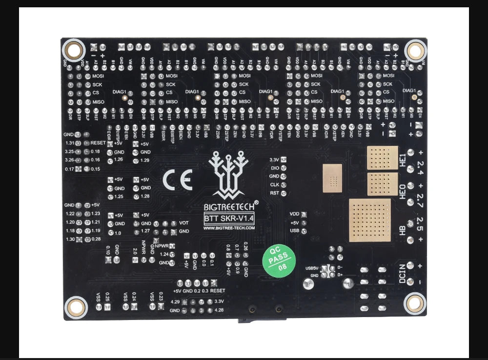 BIGTREETECH SKR V1.4 Turbo 32 Bit Motherboard PITFT50 Touch Screen TMC2209 TMC2208UART Driver For Voron V2.4 3D Printer