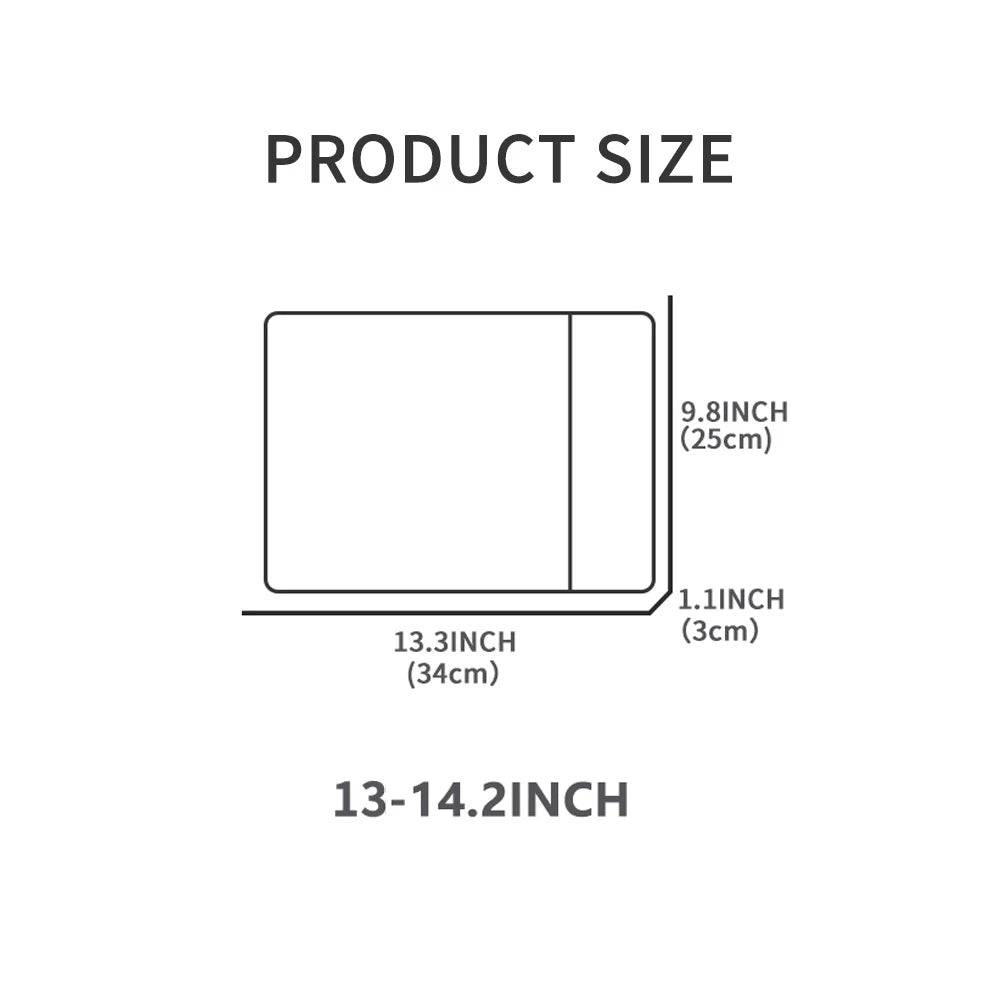 Laptop Tablet Sleeve Pouch 13-14.2 Inch Bag For Macbook Air Pro Ipad Notebook Carring Case Slim Computer Zipper Sleeve Women Men