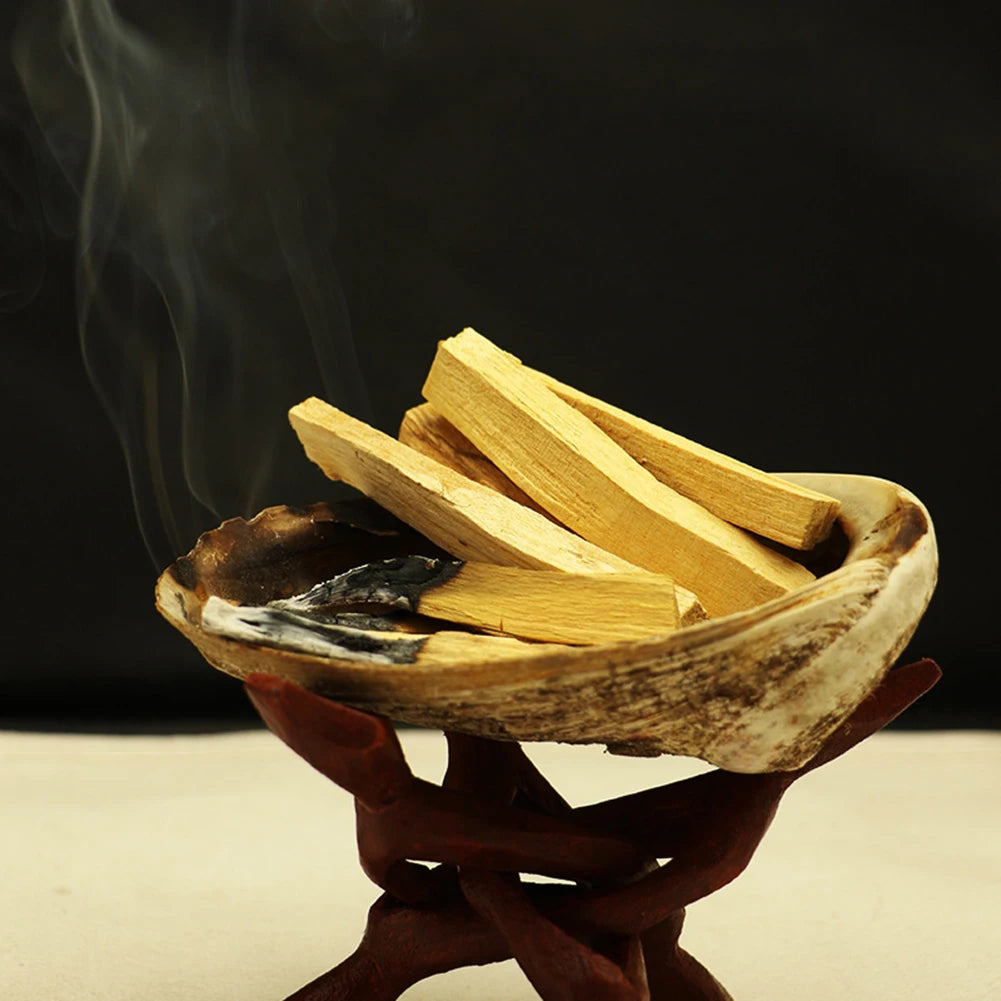 5-50Pcs Palo Santo Scented Aroma Sticks Natural Crude Wood Strips Room Fragrance Strip Peru Flavor Yoga Healing for Purifying
