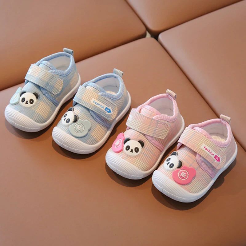Baby Casual Shoes Breathable Canvas Shoes Infant Baby Girls Boys Soft Bottom Anti Slip First Walkers Toddler Sneakers Prewalker