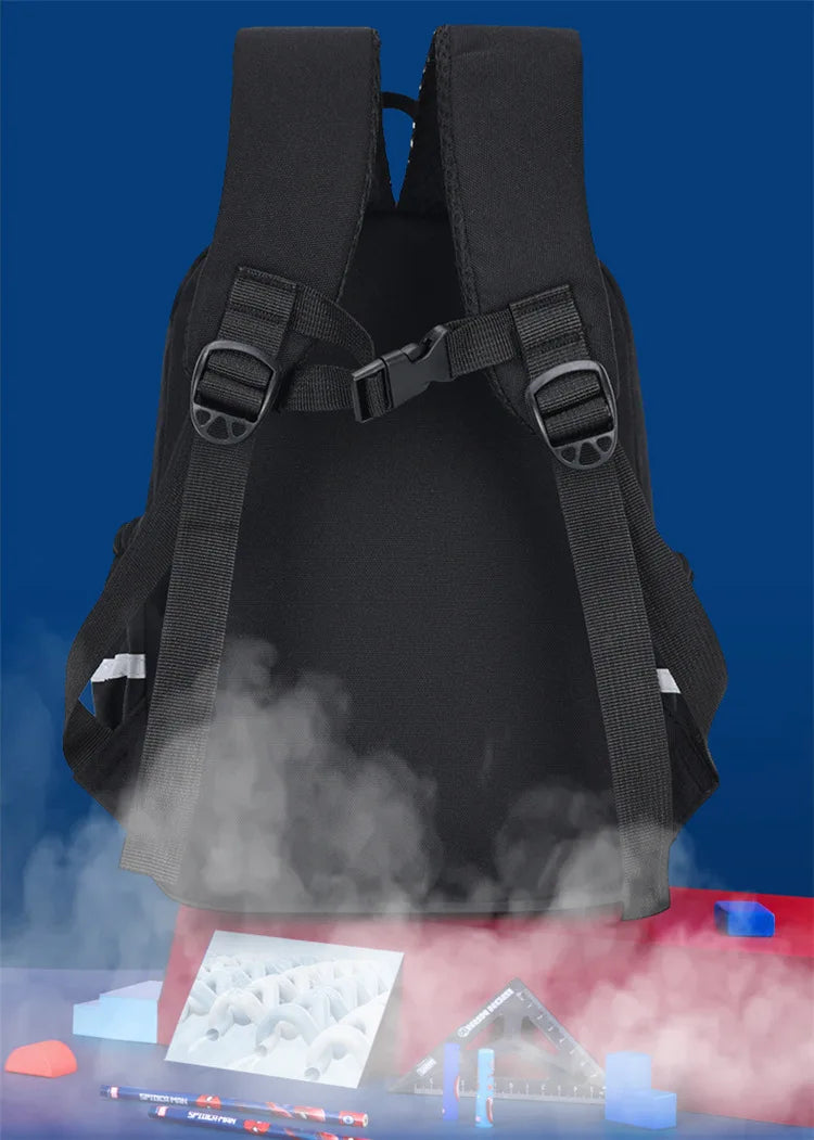 Children's school bag new, cute cartoon Spider-Man 3-6 years old boys backpack Captain America Iron Man backpack