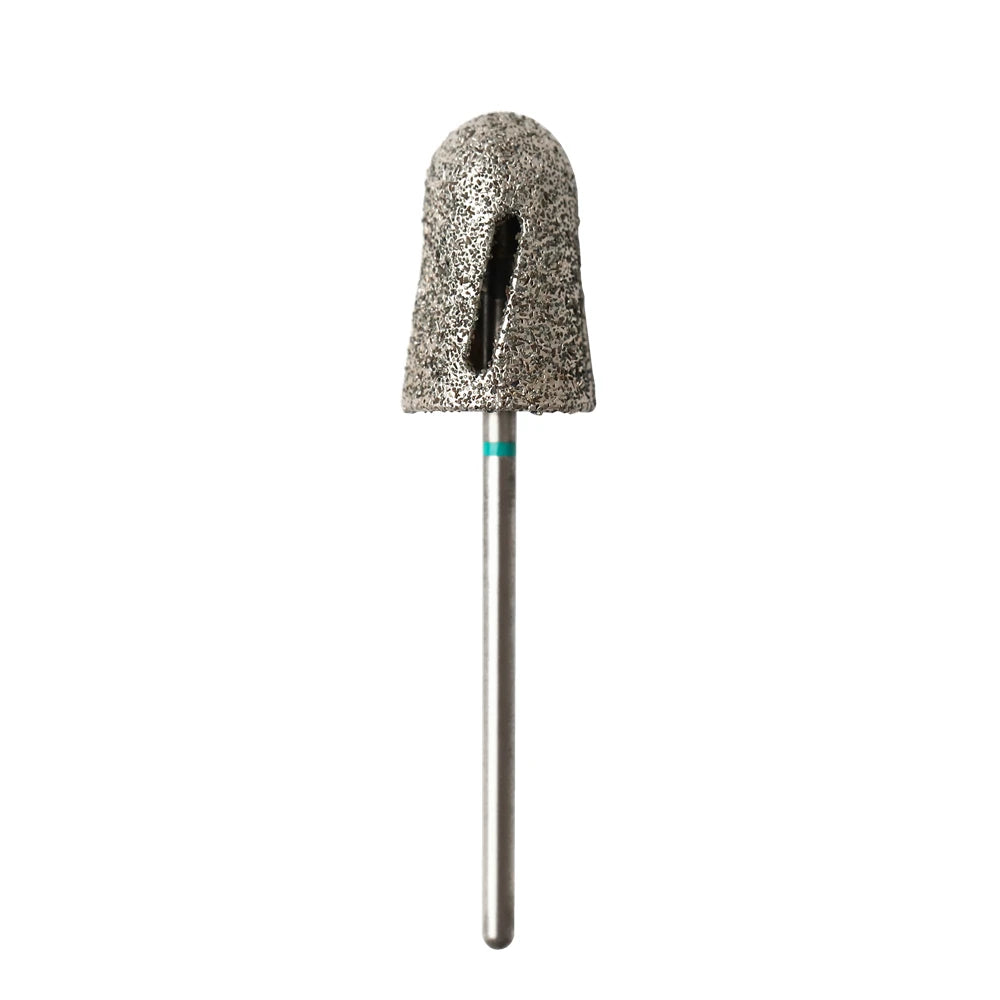 80/120# Nail Drill Bit Diamond pedicure polish Cap Foot Callus Cuticle Cutter Burr Manicure Accessories Milling Electric File