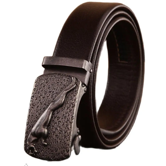 gold buckle jaguar mens belts luxury 2020 new hot designer strap high quality fiber leather 160 cm 150 140 automatic 170 180 130