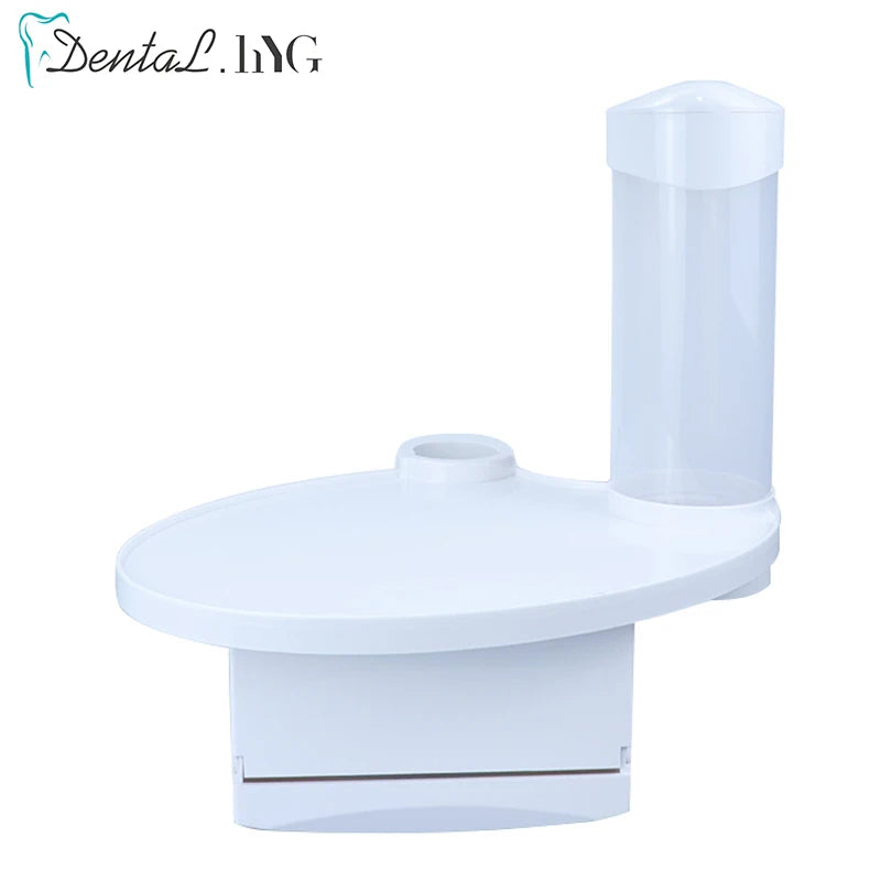 1 Pc Dentistry Parts Dental Chair Scaler Tray Placed Additional Units Disposable Cup Storage Holder with Paper Tissue Box