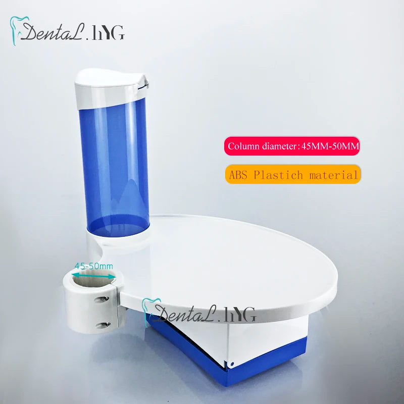 1 Pc Dentistry Parts Dental Chair Scaler Tray Placed Additional Units Disposable Cup Storage Holder with Paper Tissue Box