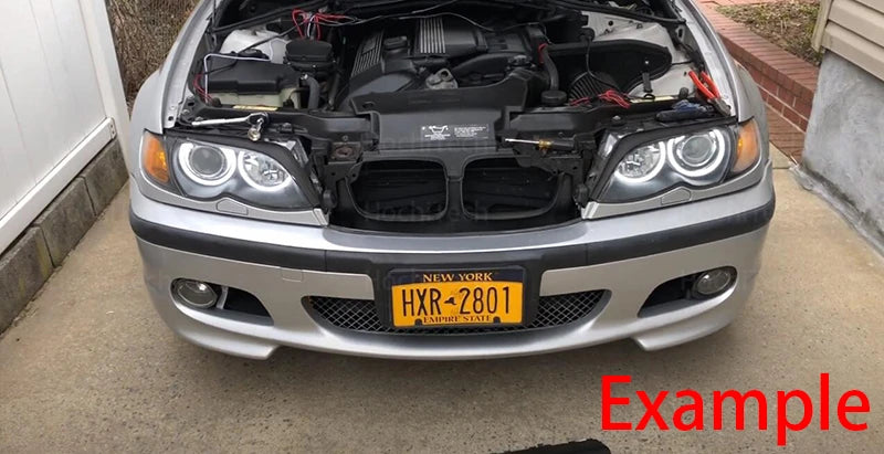 High Quality SMD Cotton Light Switchback LED Angel Eye Ring Kit For BMW E30 E32 E34 Car Accessories