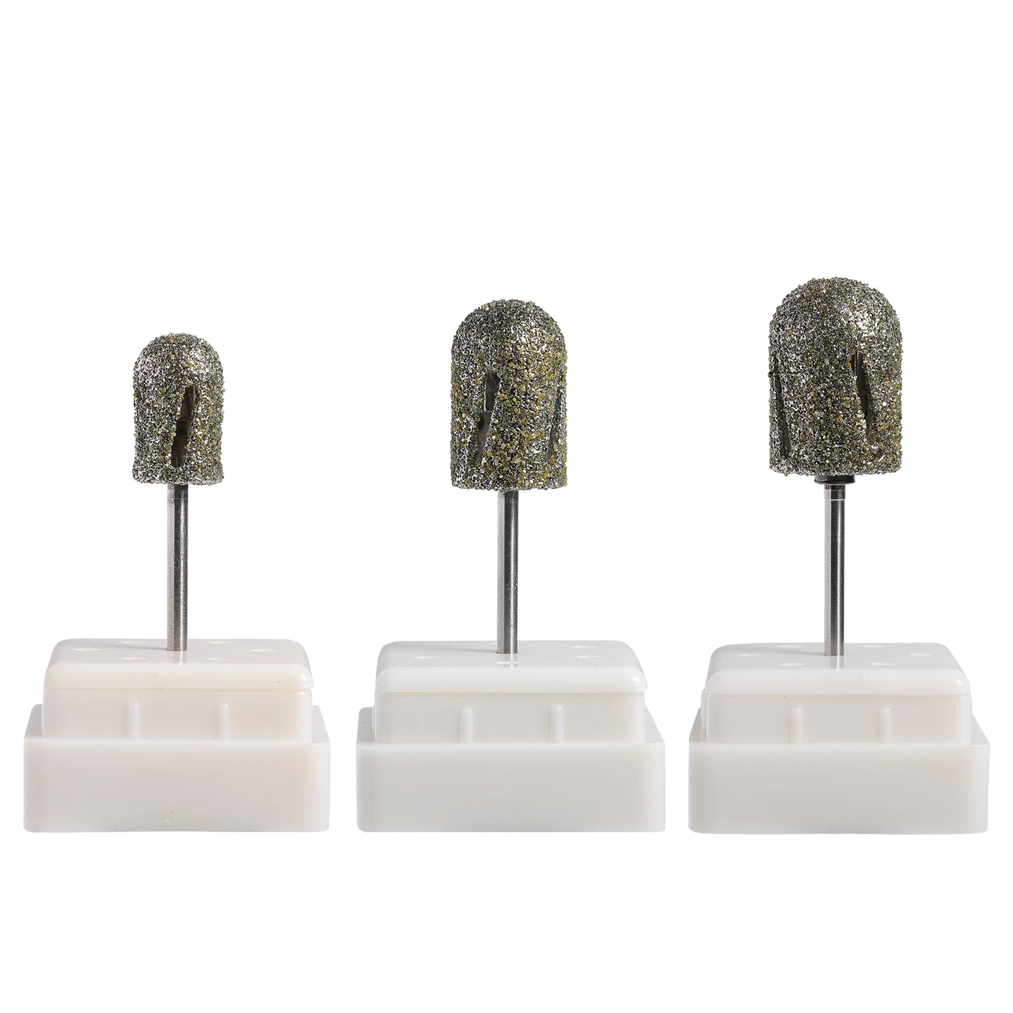 80/120# Nail Drill Bit Diamond pedicure polish Cap Foot Callus Cuticle Cutter Burr Manicure Accessories Milling Electric File