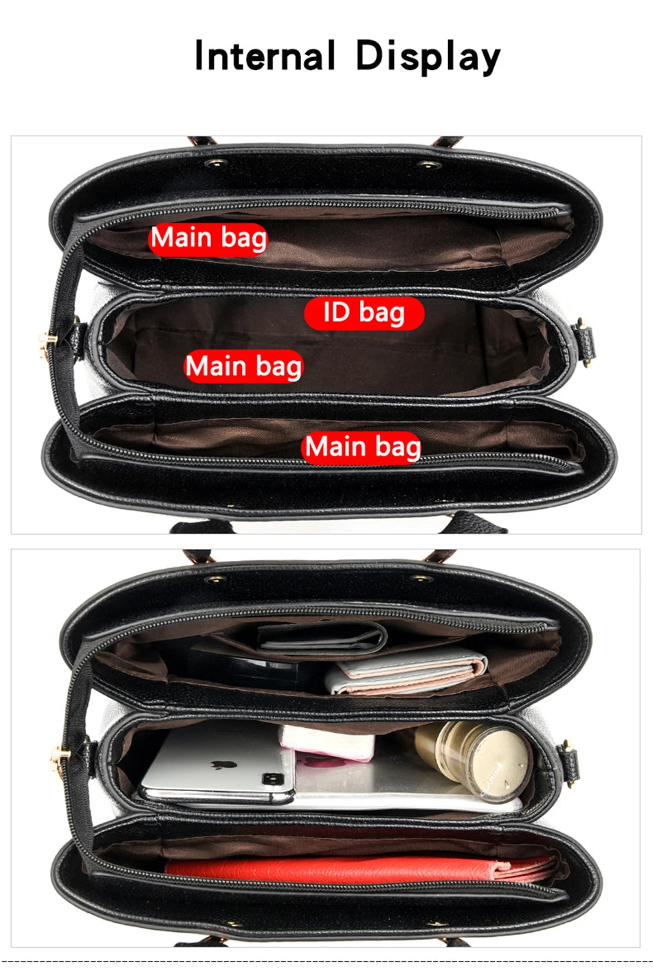 GENUINE VANDERWAH High Quality Leather Casual Tote Luxury Handbags Women Bags Designer Shoulder Crossbody Bags for Women 2021