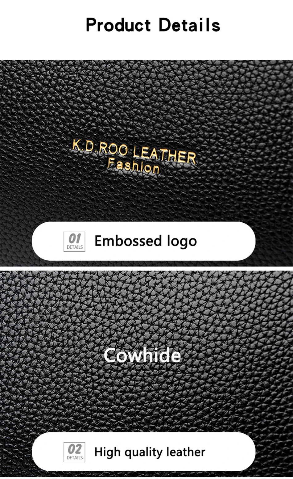 GENUINE VANDERWAH High Quality Leather Casual Tote Luxury Handbags Women Bags Designer Shoulder Crossbody Bags for Women 2021