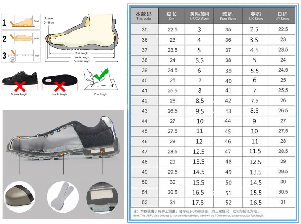 Genuine Leather Work Boots Winter Men Safety Shoes Plus Velvet Warmth Non-slip Steel Toe Cap Indestructible Work Shoes Designer