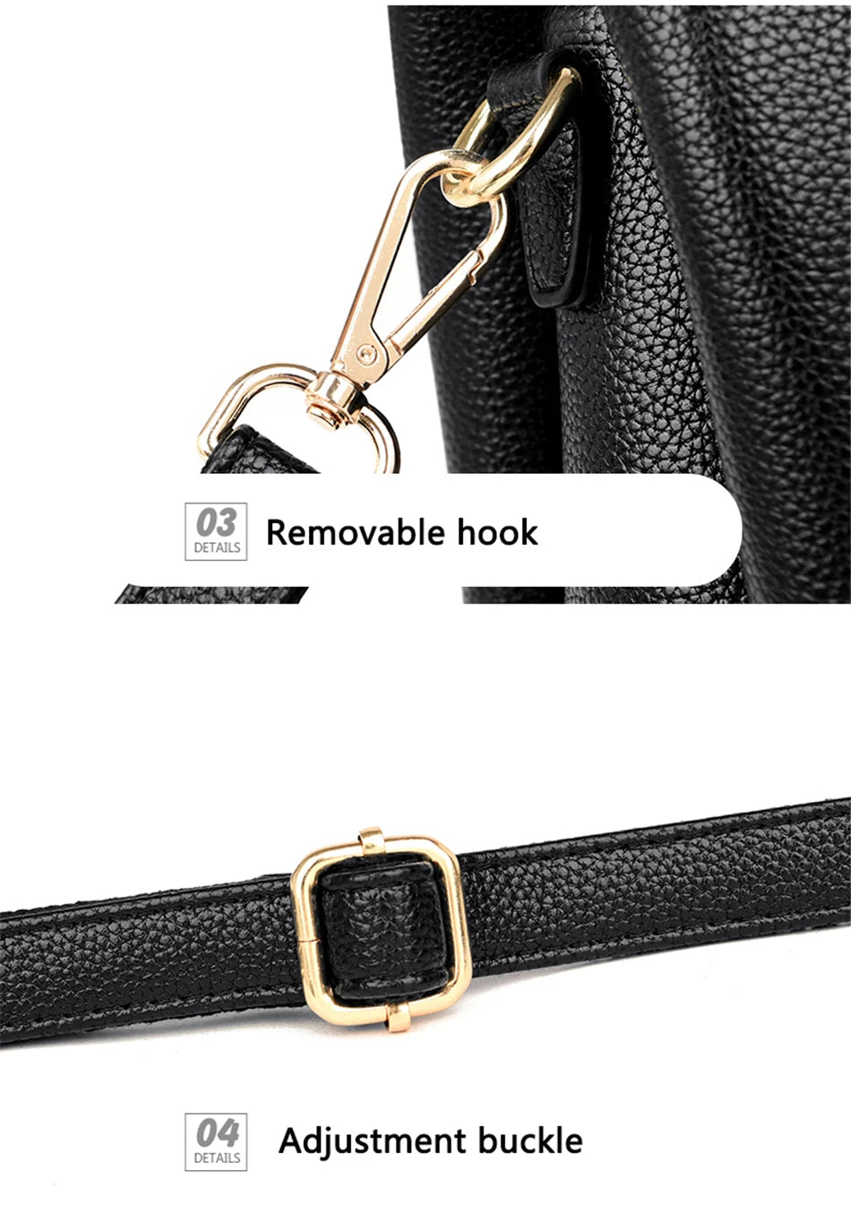 GENUINE VANDERWAH High Quality Leather Casual Tote Luxury Handbags Women Bags Designer Shoulder Crossbody Bags for Women 2021