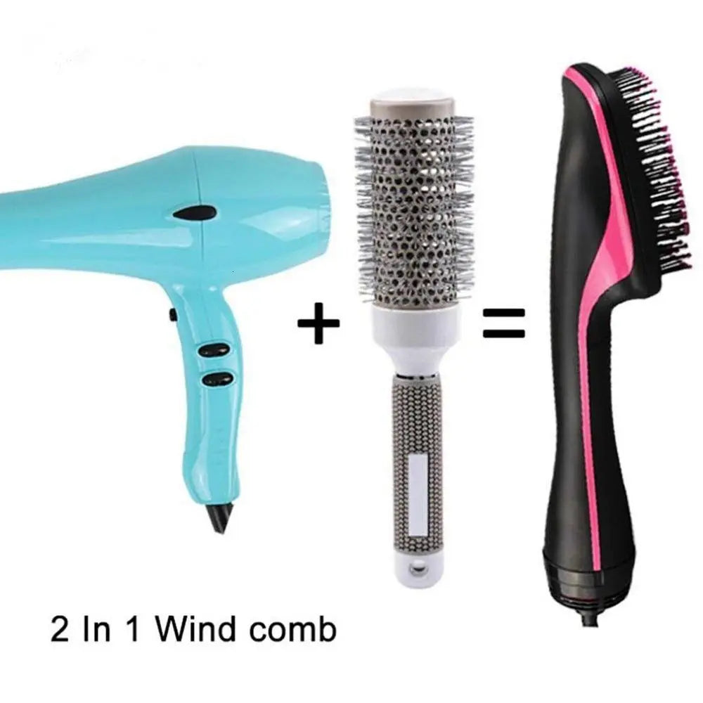 Hair Dryer Brush One Step Hair Blower Brush Electric Hot Air Brush Travel Blow Dryer Comb Professional Hairdryer Hairbrush
