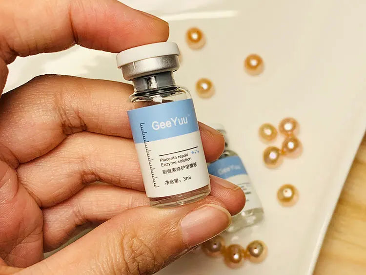 Sheep Placenta Face Serum Oligopeptide-1 Acne Treatment Serum Face Freeze-Dried Powder Repair Anti-Wrinkle Liquid Facial Serum