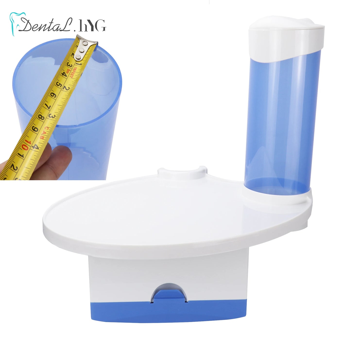 1 Pc Dentistry Parts Dental Chair Scaler Tray Placed Additional Units Disposable Cup Storage Holder with Paper Tissue Box