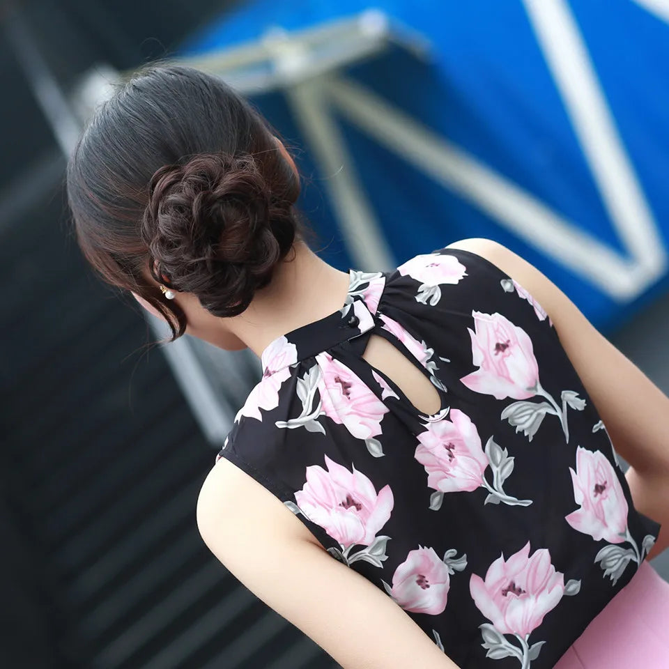 Synthetic Hair Bun Extensions Messy Curly Elastic Hair Scrunchies Hairpieces Synthetic Chignon Donut Updo Hair Pieces for Women