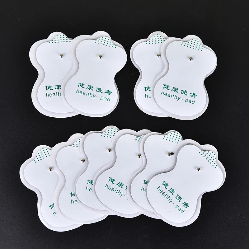 2/10pcs New Electrode Pads For Electric Tens  Digital Therapy Machine Slimming Electric Body Massager Frequency Patchs