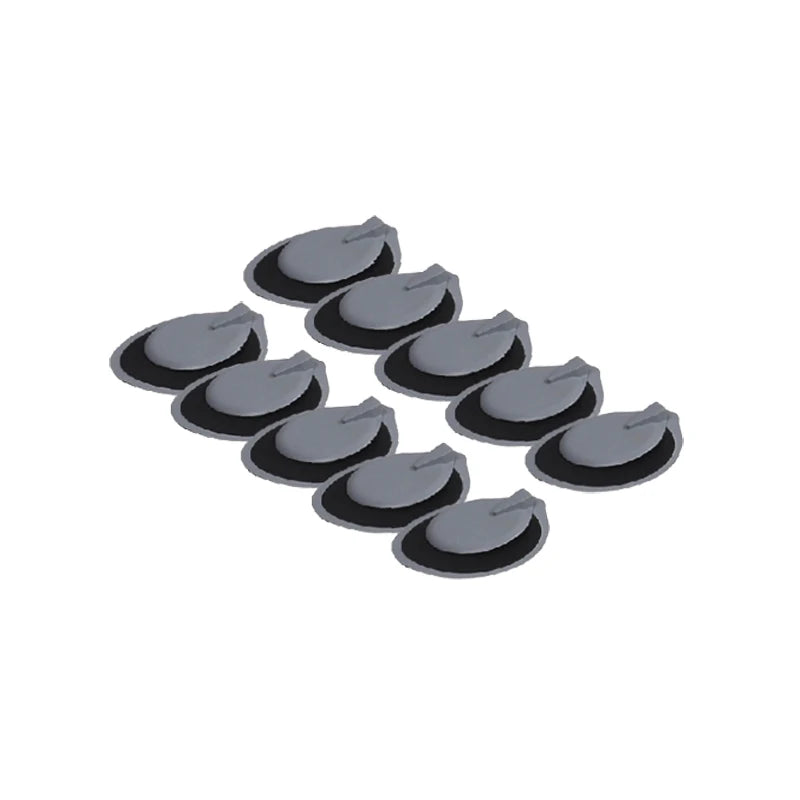 10pcs 6.5cm EMS Electrode Pads Tens Patch Electro Stimulation Slimming Therapy Machine Electric Muscle Stimulator Body Massager