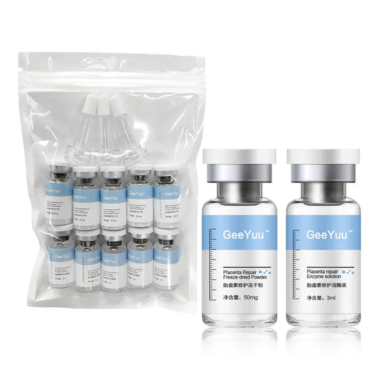 Sheep Placenta Face Serum Oligopeptide-1 Acne Treatment Serum Face Freeze-Dried Powder Repair Anti-Wrinkle Liquid Facial Serum