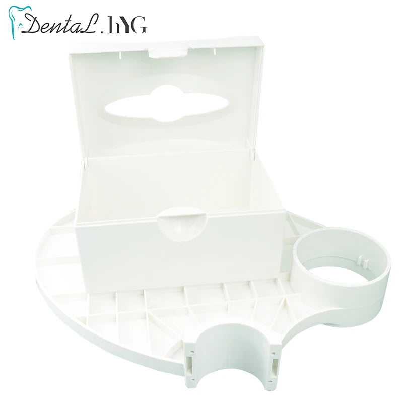 1 Pc Dentistry Parts Dental Chair Scaler Tray Placed Additional Units Disposable Cup Storage Holder with Paper Tissue Box