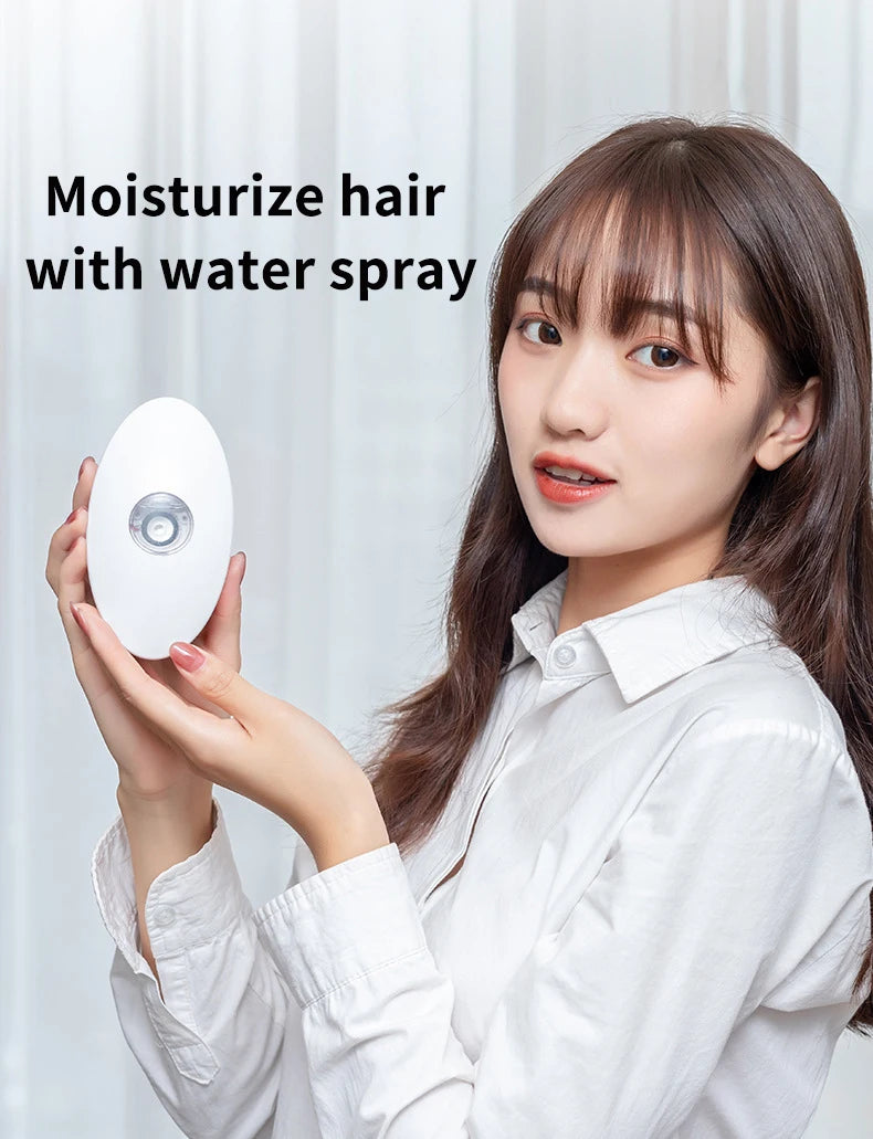 Hair Smoothing Straightening Brush Spray Steam Scalp Massage Comb Electric Ionic Household Hair Styler Tool for Frizzy Dry Hair